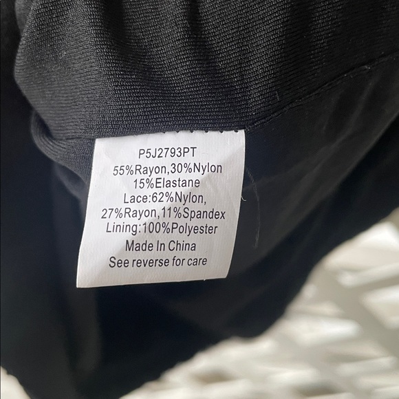 Parker ‘Shadow’ Illusion Lace Dress with Ruched Tulip Hemline - Picture 12 of 15